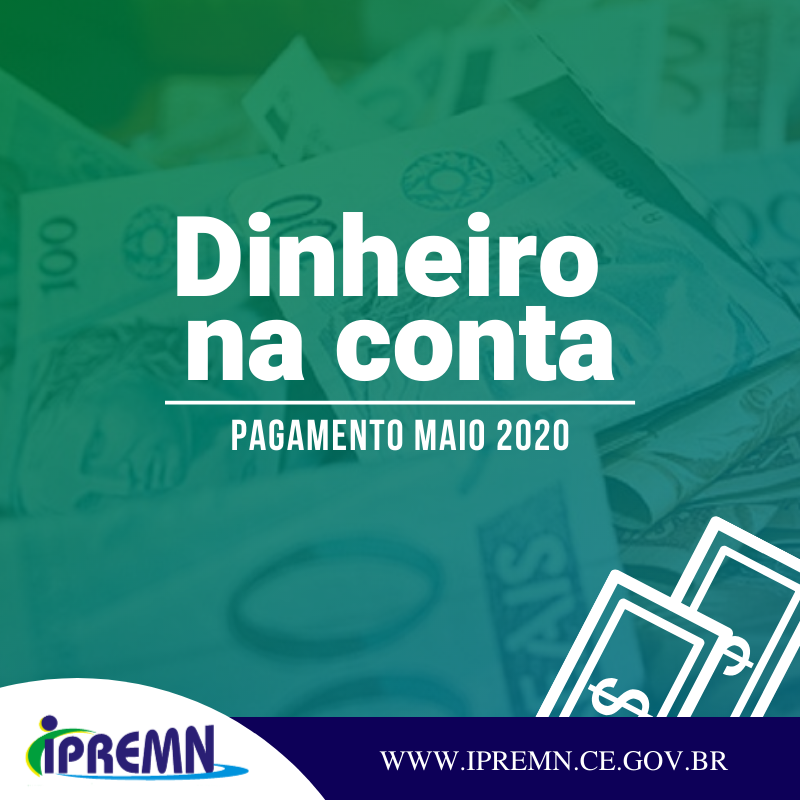 PAGAMENTO – MAIO/2020 – EFETUADO