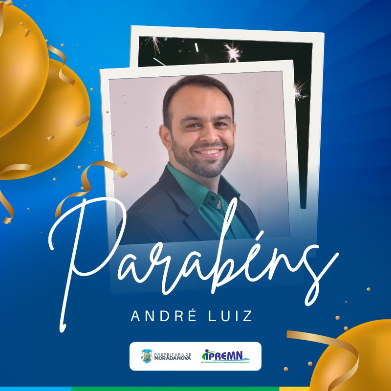 Parabéns André Luiz!