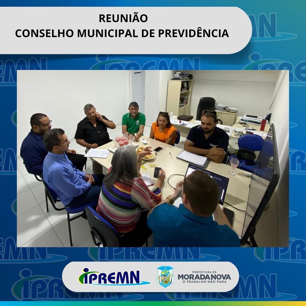 Reunião do Conselho Municipal de Previdência do IPREMN